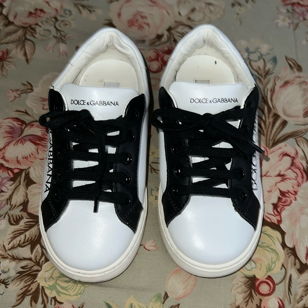 Gently used Dolce & Gabbana Toddler girls sneakers!